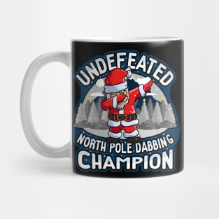 Dabbing Santa Claus Mug